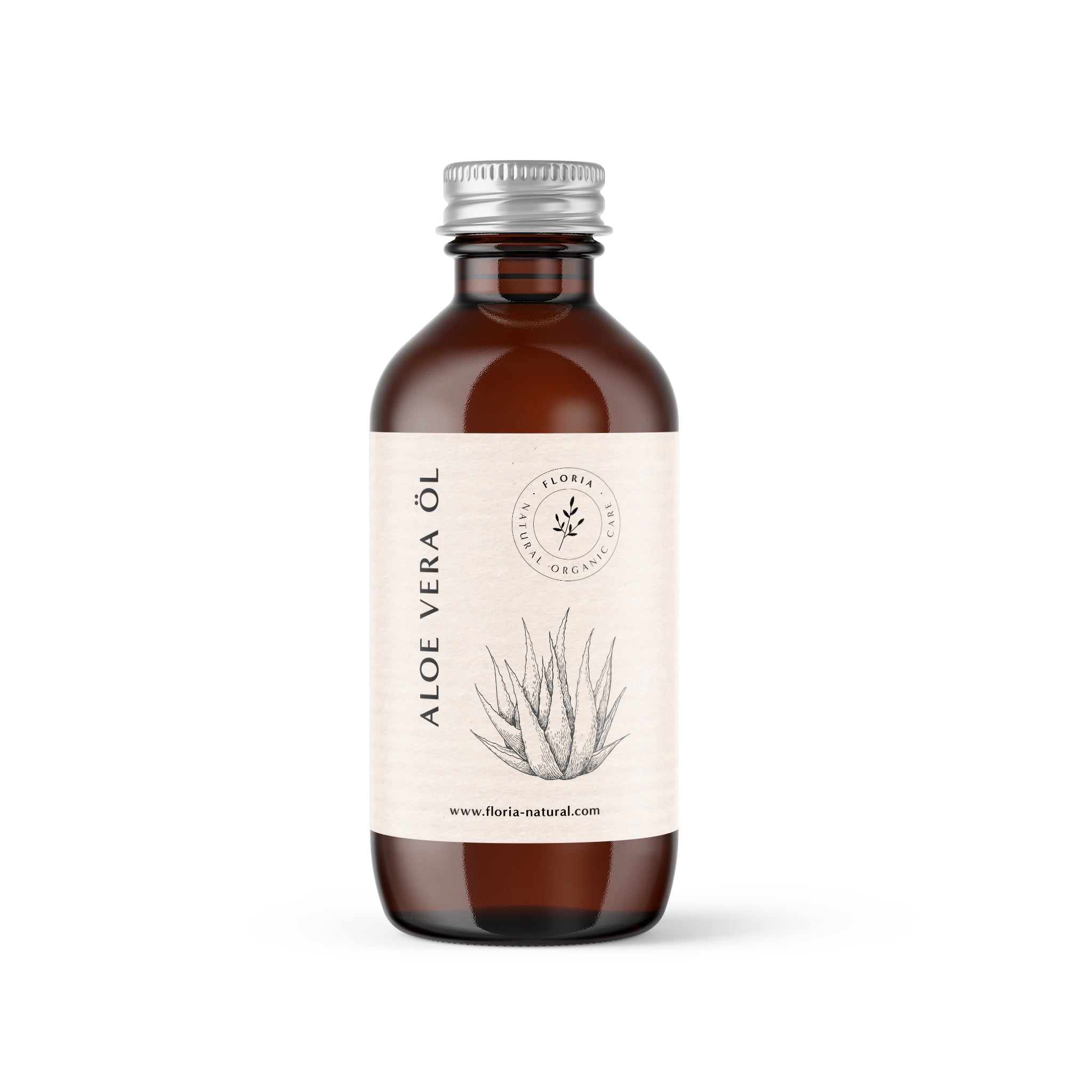BIO Aloe Vera Öl kaltgepresst 100ml I Das Schutzöl für natürliche Haut –  FLORIA