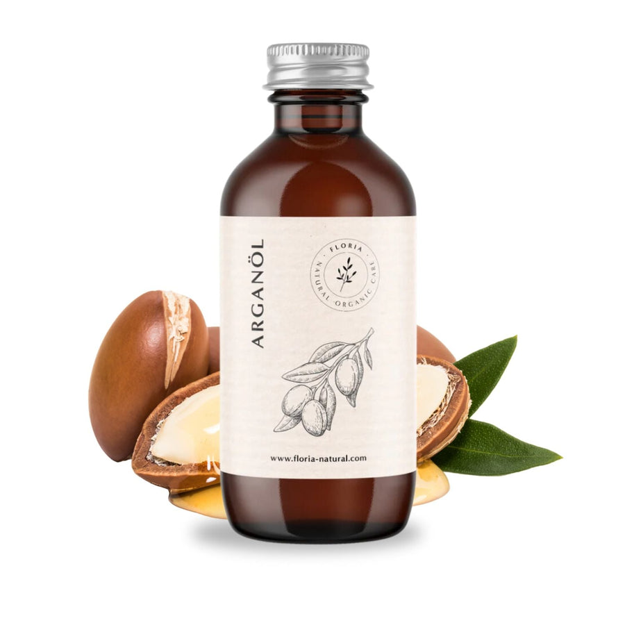 BIO Arganöl kaltgepresst 100ml I 100% naturreines Arganöl I kontrolliert biologischer Anbau I Das Schönheitselixier - FLORIA - FB001