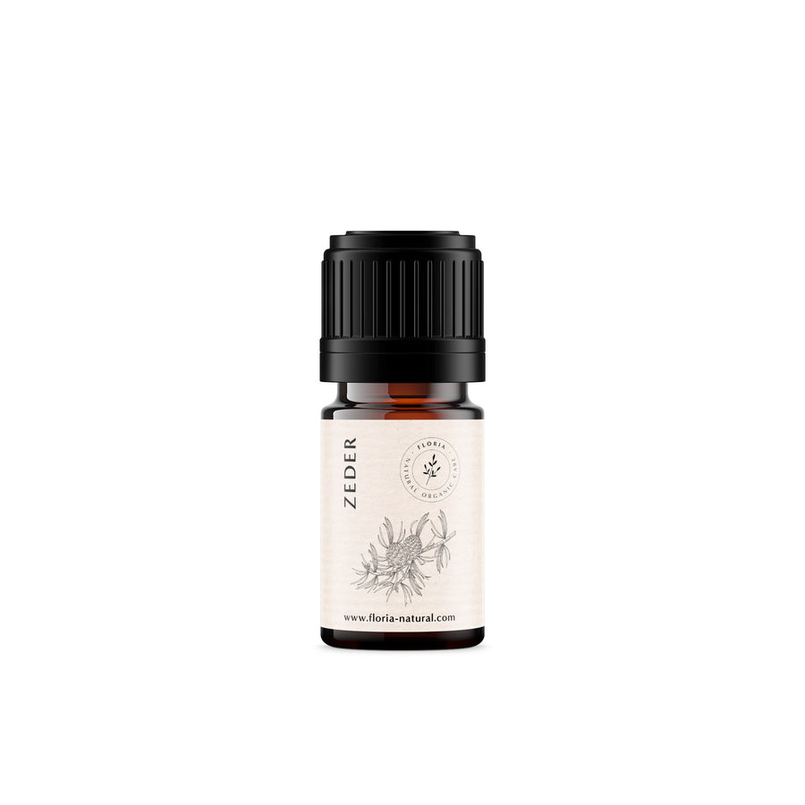 BIO Atlaszeder / Zeder 5 ml I 100% Naturreines ätherisches Öl Zeder I Atlaszeder Öl - FLORIA - FA001