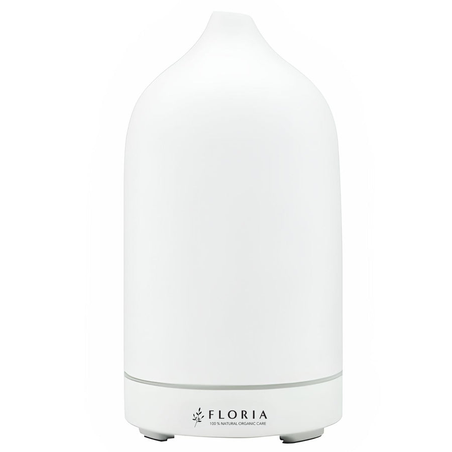 Ultraschall Aroma Keramik Diffuser - weiß- FLORIA -
